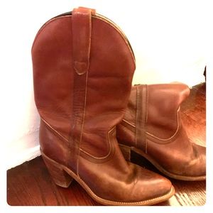 Vintage Frye western boots